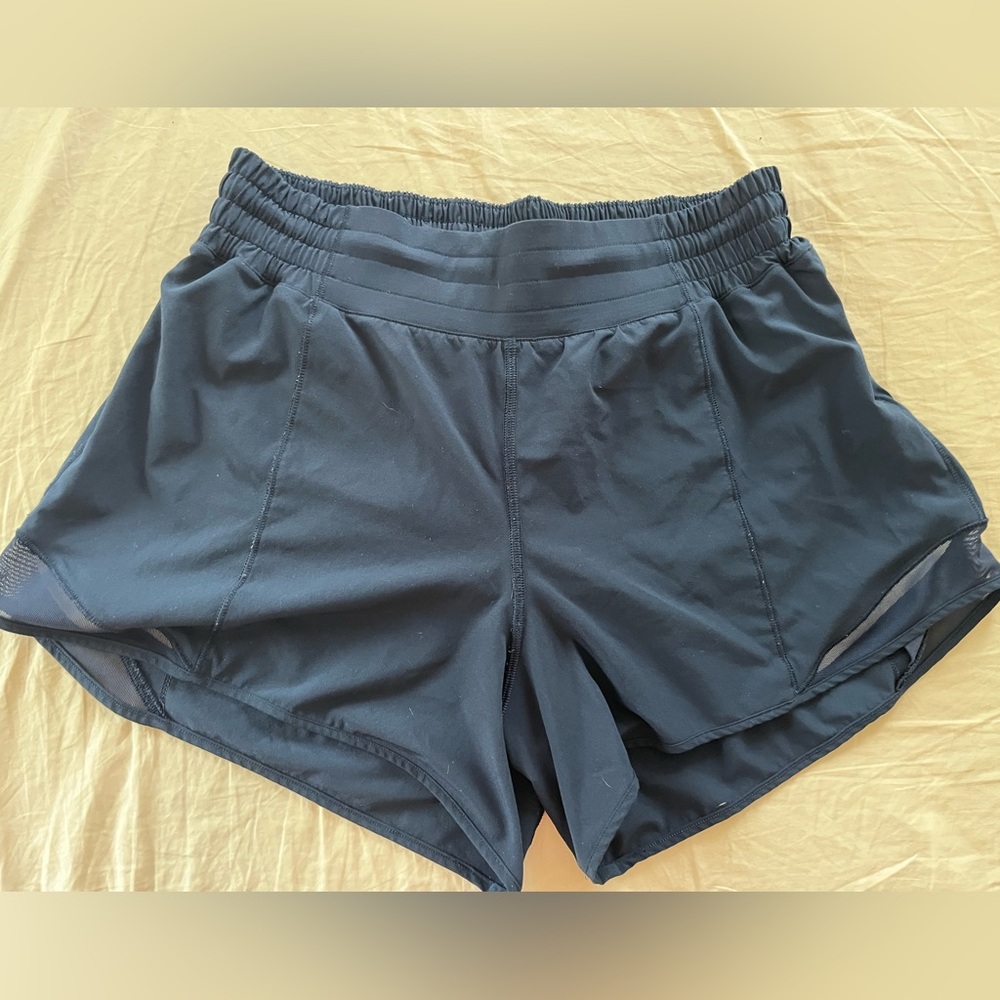 Hotty hot 4” inseam navy athletic shorts